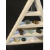 One of a Kind Triangle Shelf, Goddess Shelf, Silver Shelf, Moon Shelf, Triangle    263338666574
